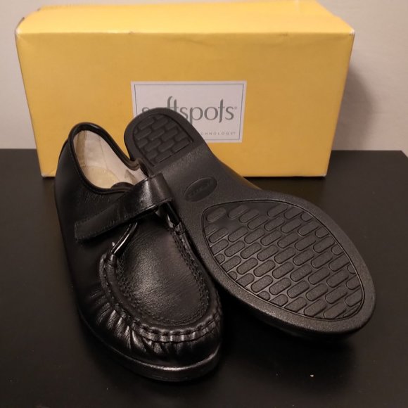 SoftSpots Angie Leather Comfort Shoe - Size 7.5 W - NEW - Picture 2 of 4